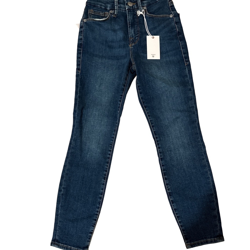 Good American Dark Blue Skinny Jeans
